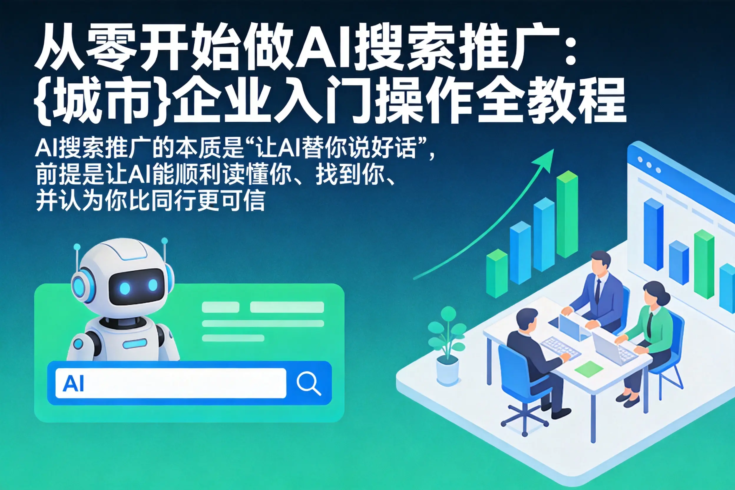 从零开始做AI搜索推广：江门企业入门操作全教程