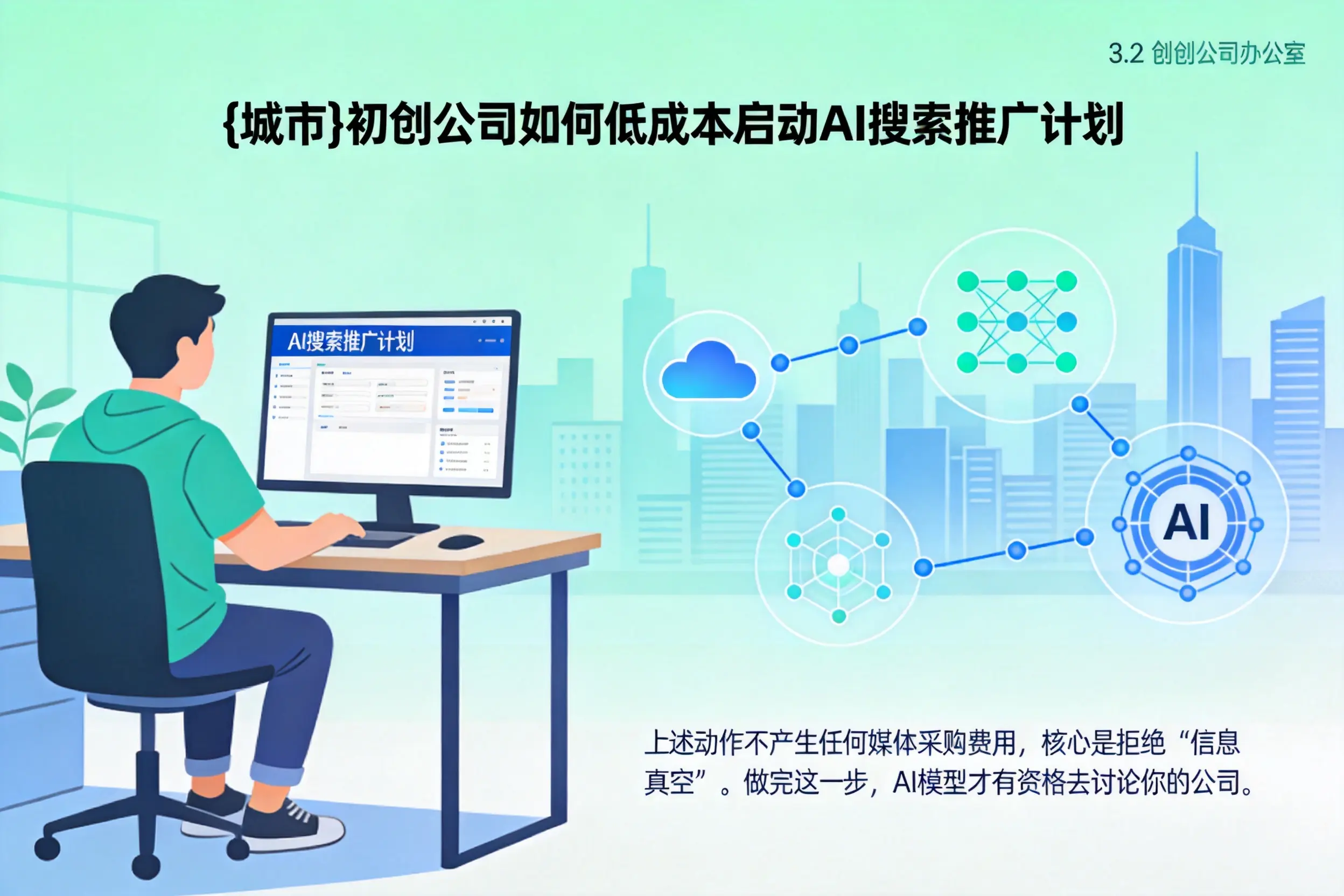江门初创公司如何低成本启动AI搜索推广计划