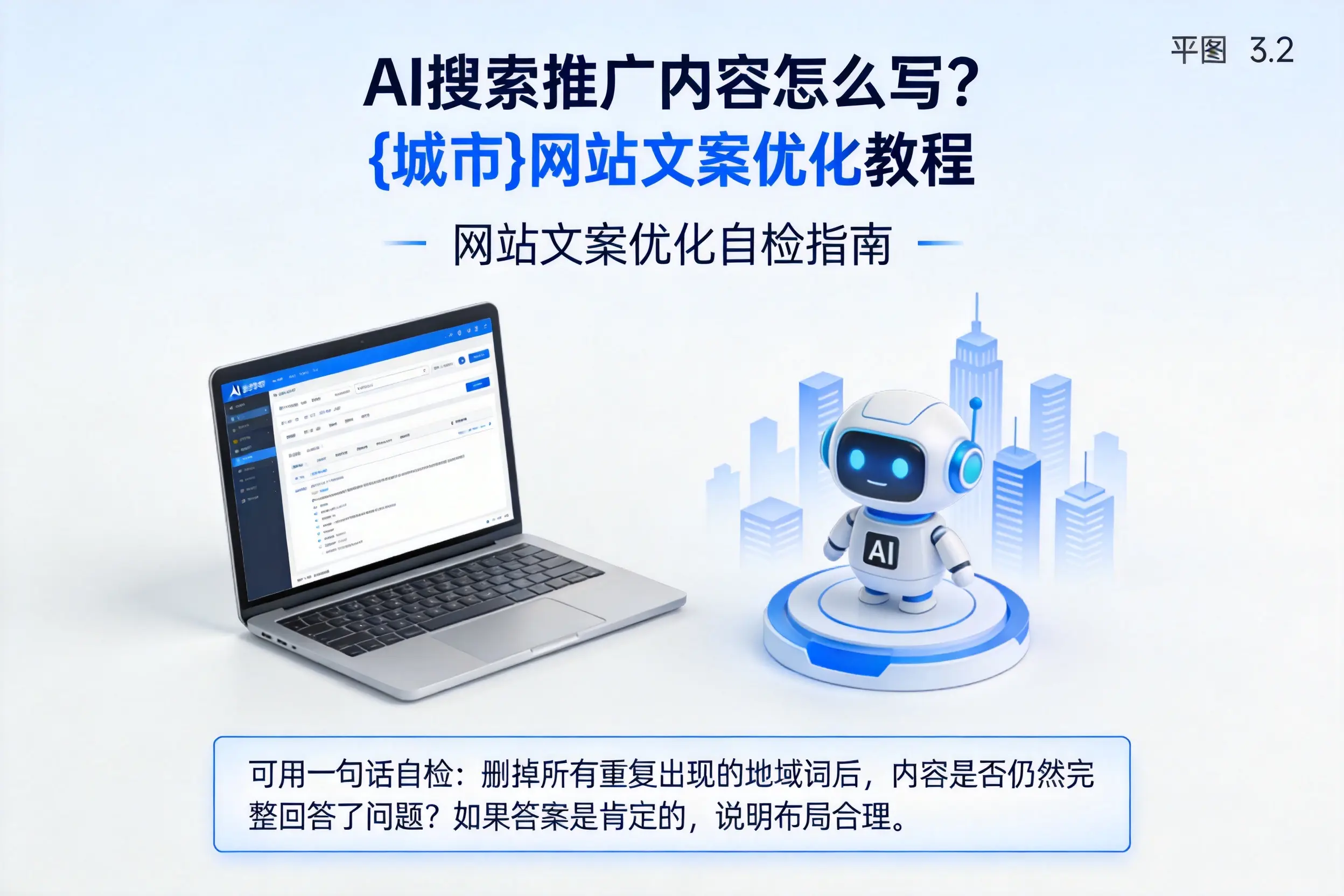 AI搜索推广内容怎么写?江门网站文案优化教程