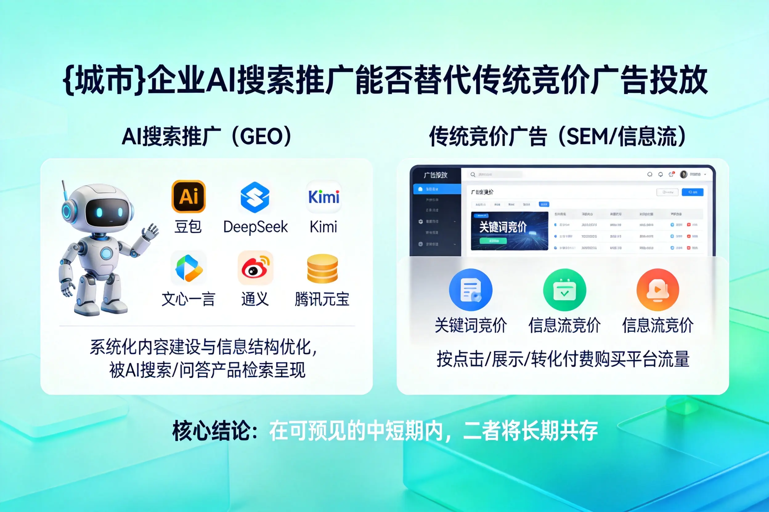 江门企业AI搜索推广能否替代传统竞价广告投放