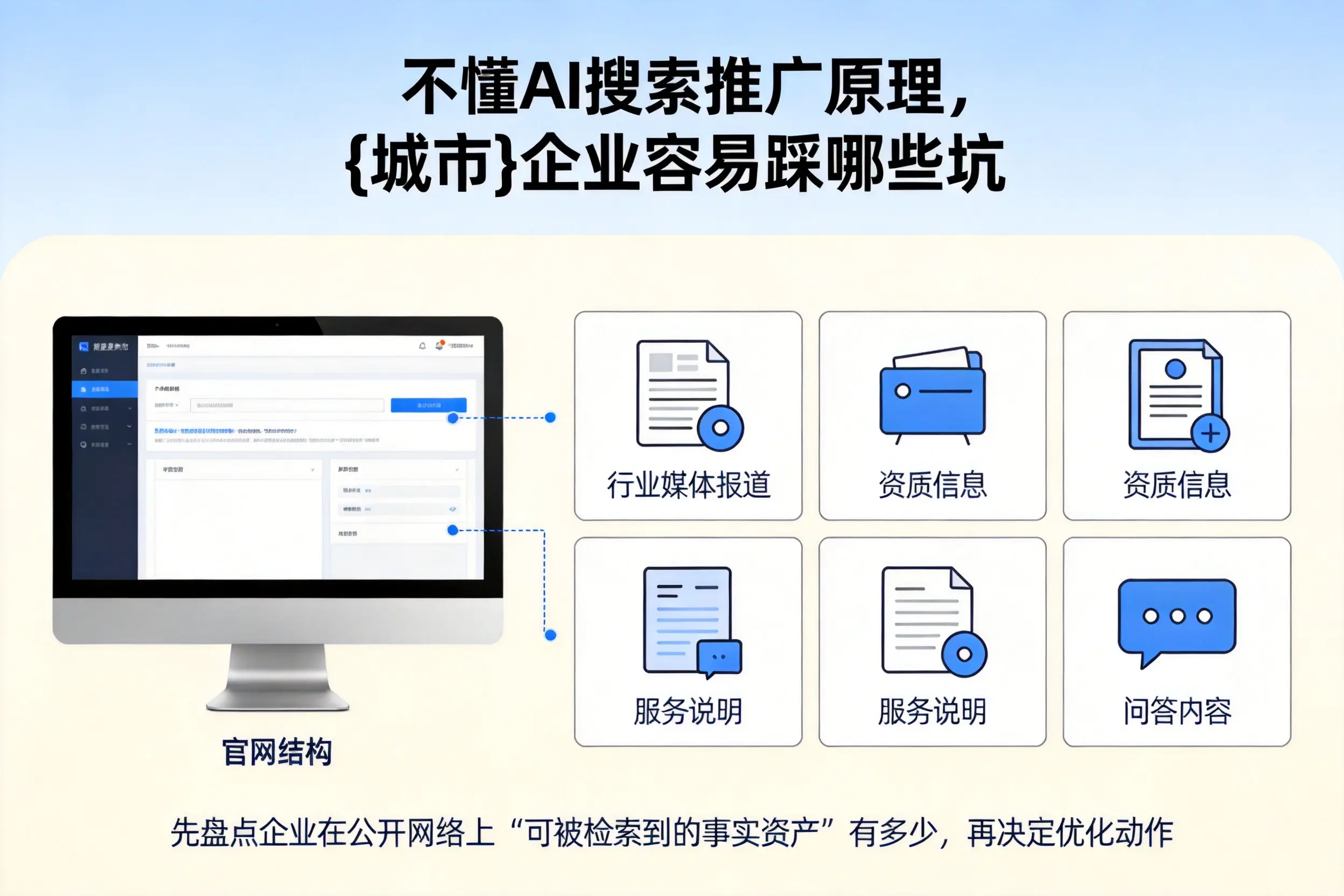 不懂AI搜索推广原理，江门企业容易踩哪些坑