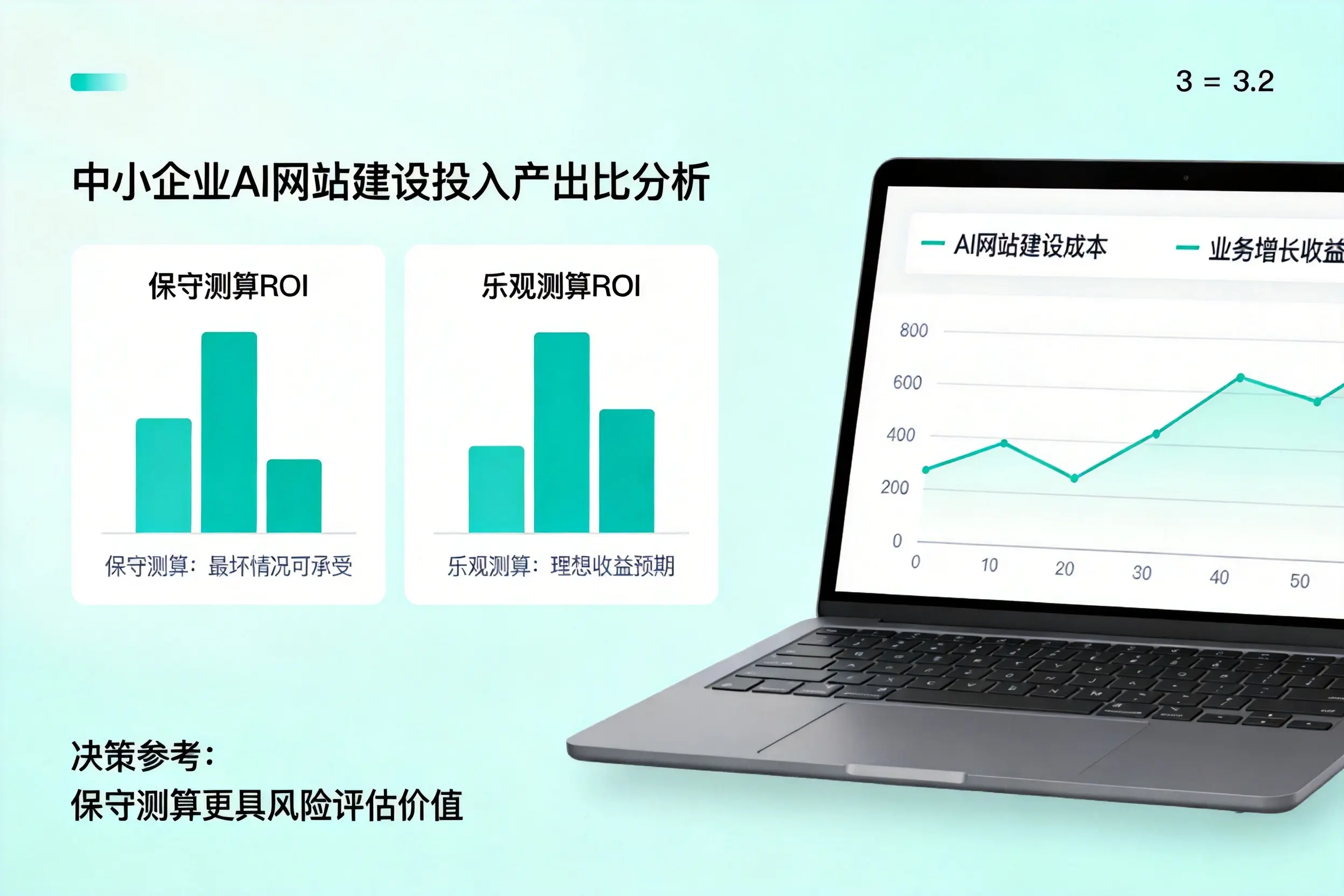 江门中小企业AI网站建设投入产出比怎么算?先看这份分析