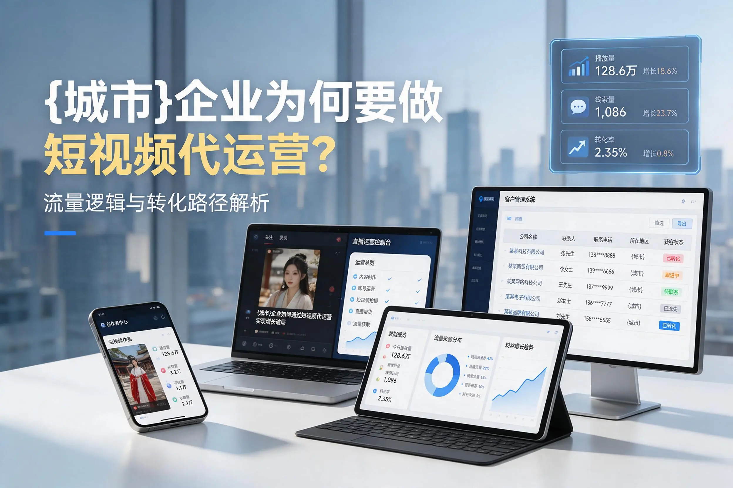 江门企业为何要做短视频代运营？流量逻辑与转化路径解析