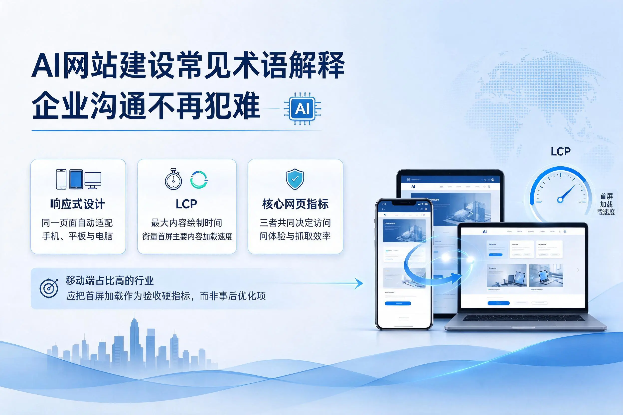AI网站建设常见术语解释，江门企业沟通不再犯难