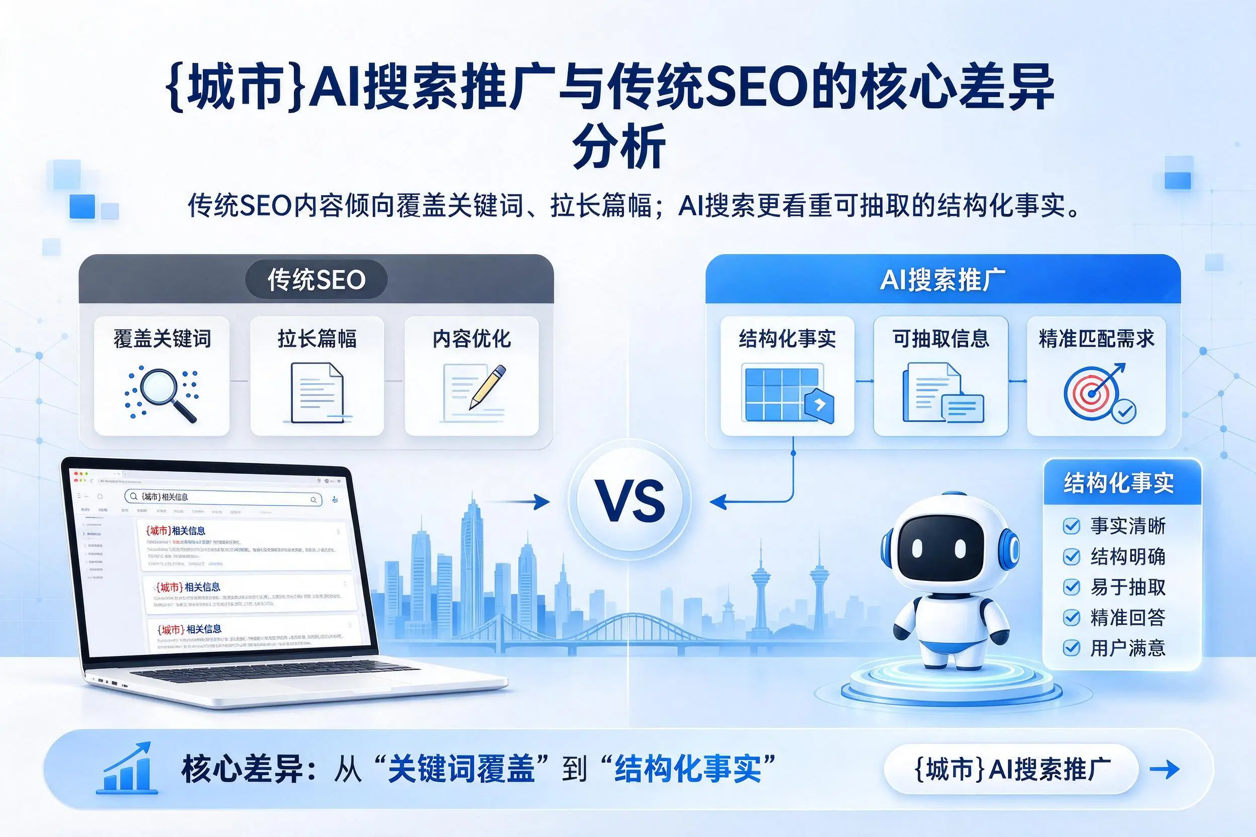 江门AI搜索推广与传统SEO的核心差异分析
